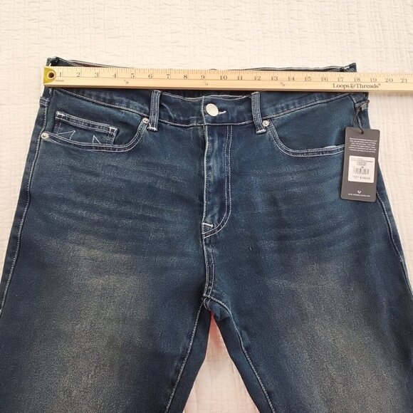 True Religion Ricky Jeans Men's 36x34 Med Wash Relaxed Straight Leg NEW NWT - Picture 3 of 16